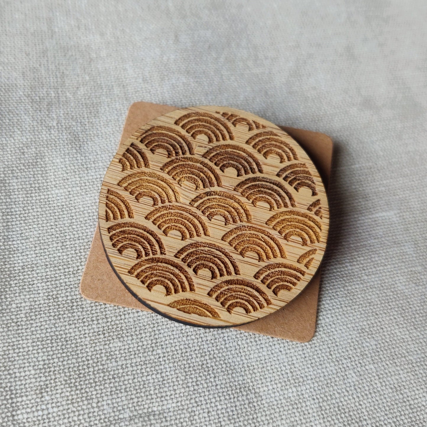 Broche wagara - Seigaiha