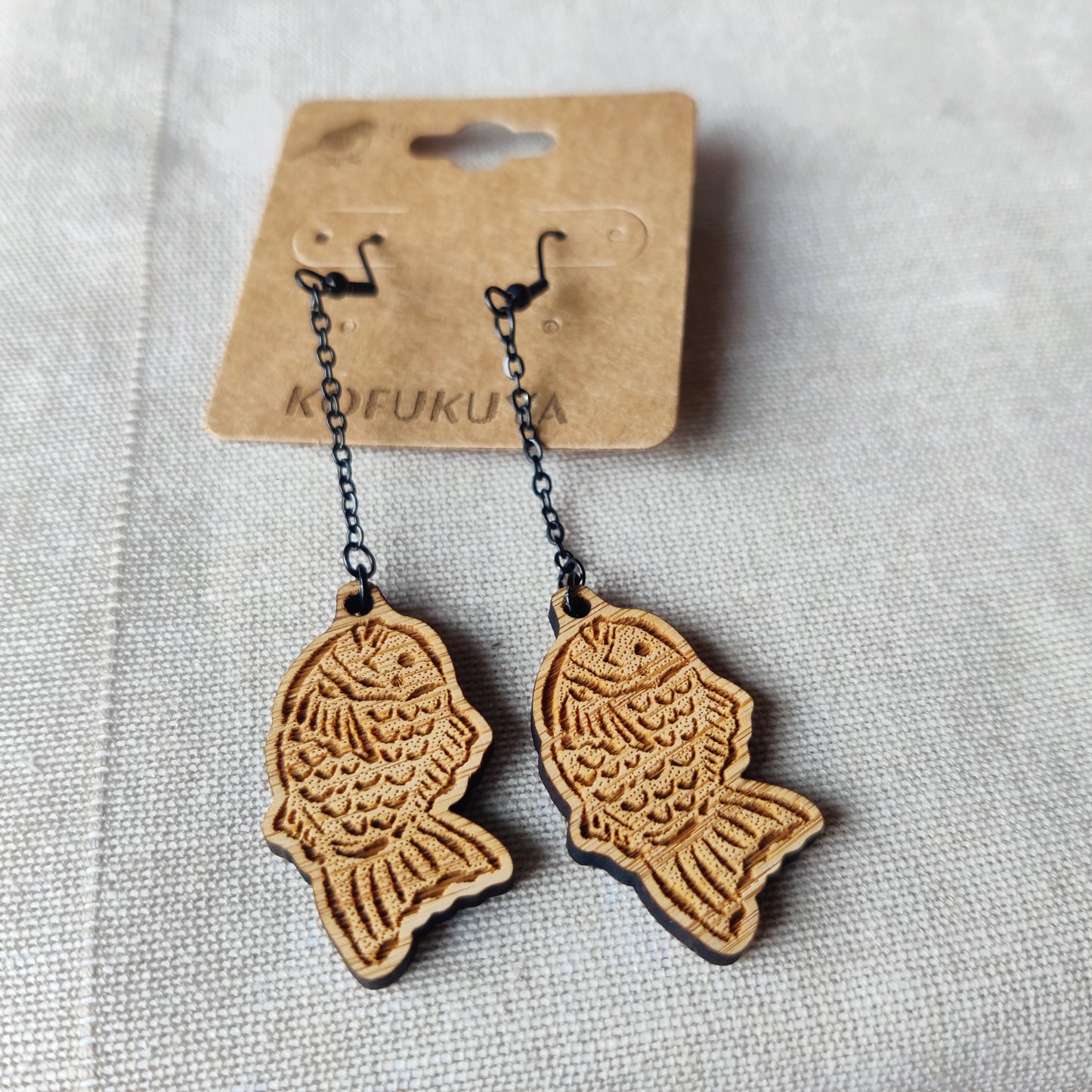 Earrings Taiyaki