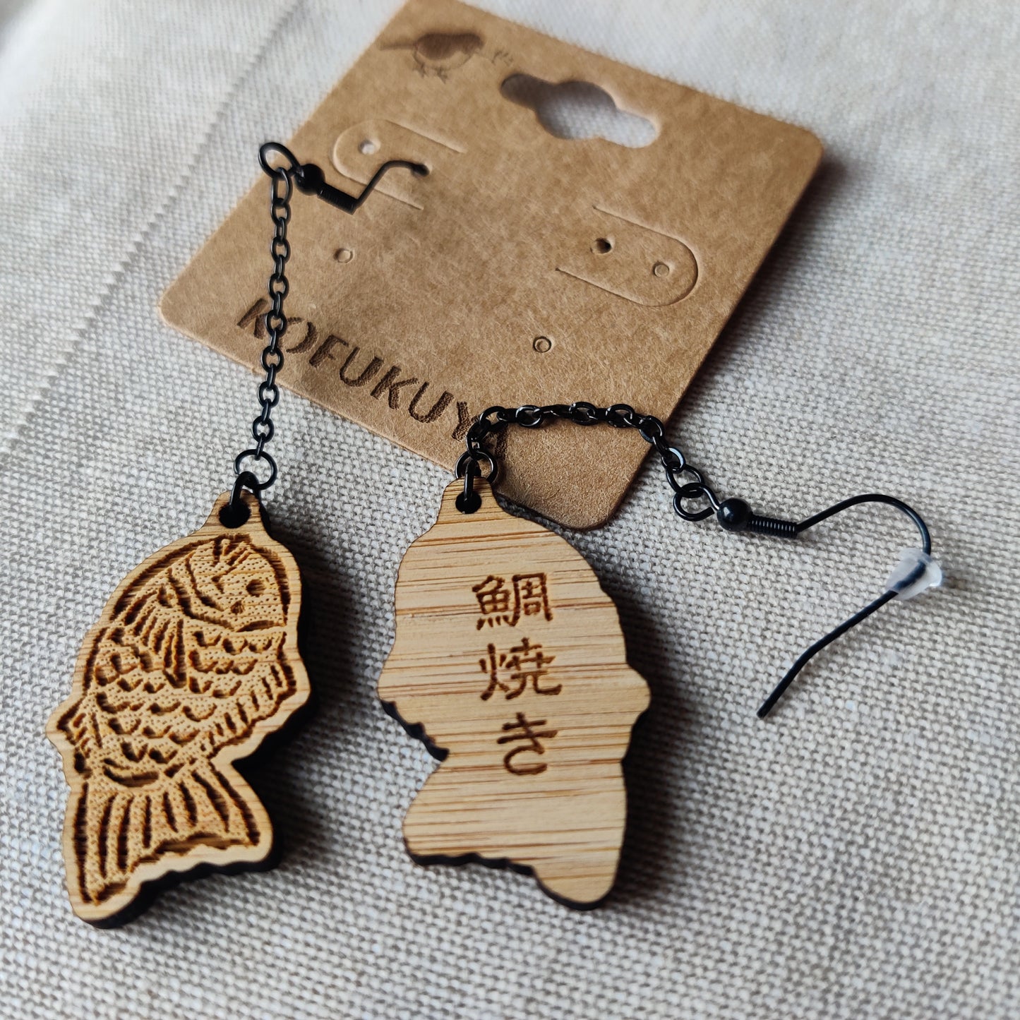 Earrings Taiyaki